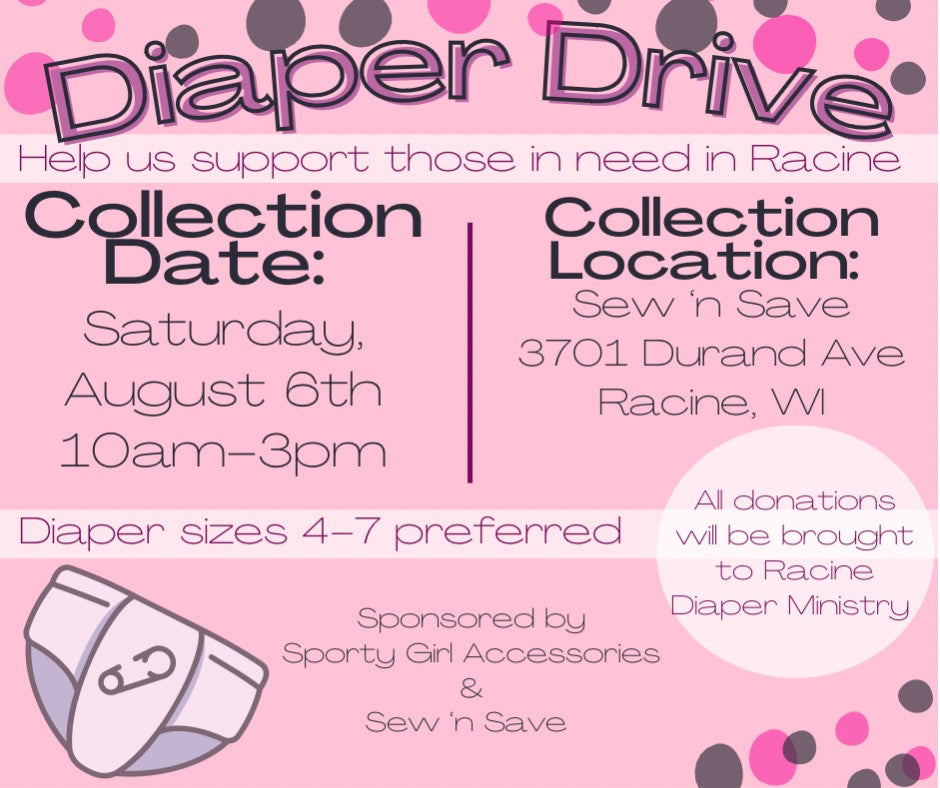 Diaper Drive to benefit Racine Diaper Ministry