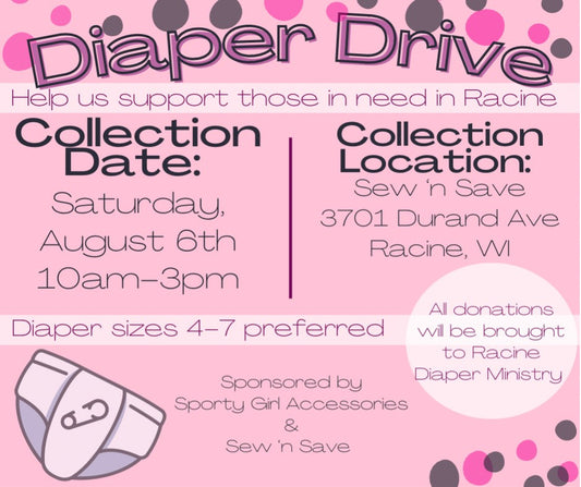 Diaper Drive to benefit Racine Diaper Ministry