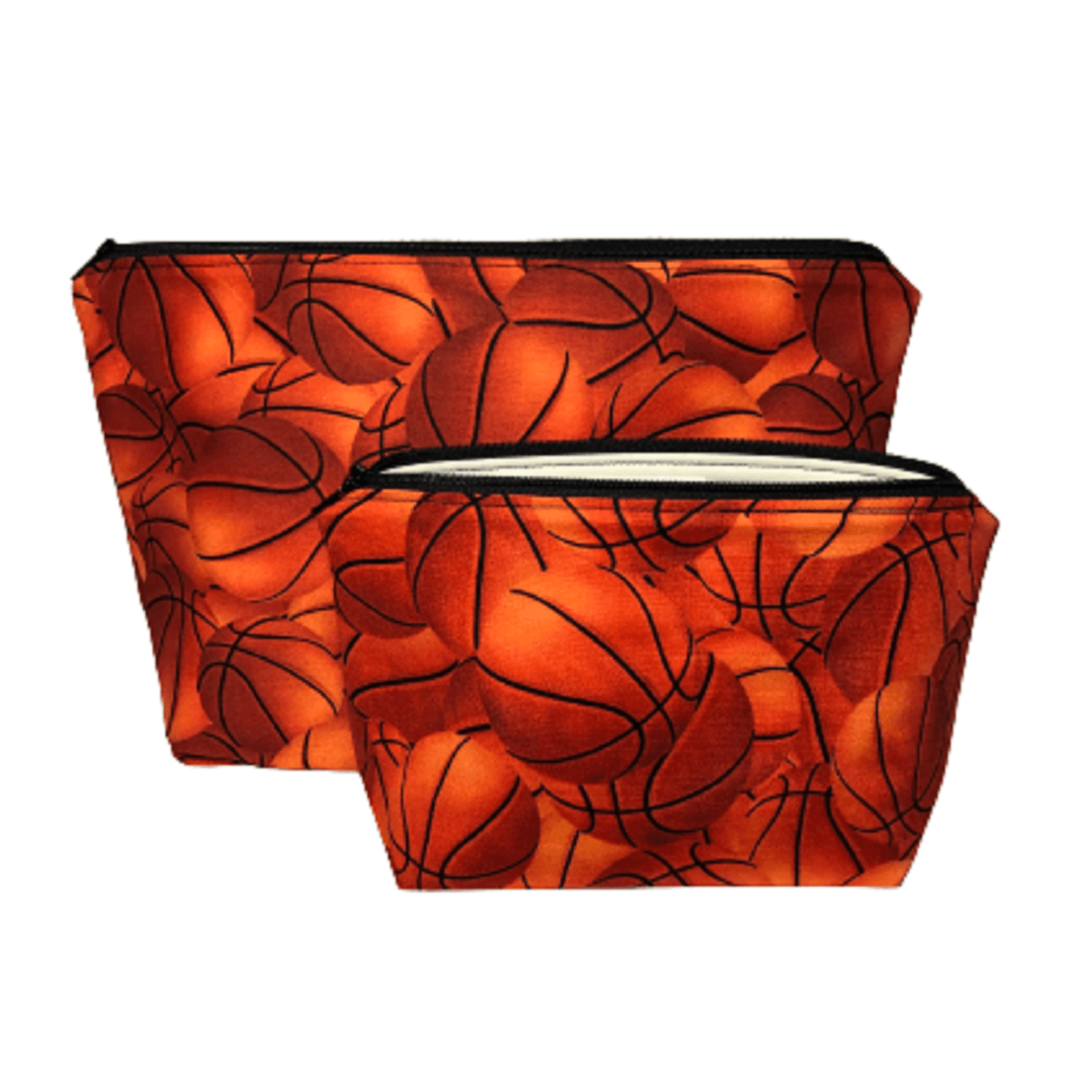basketball set of makeup bags