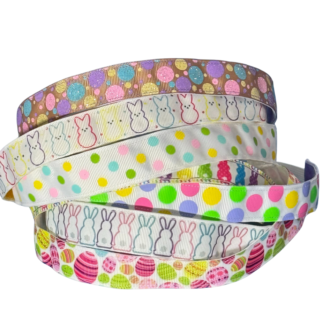 pile of easter headbands