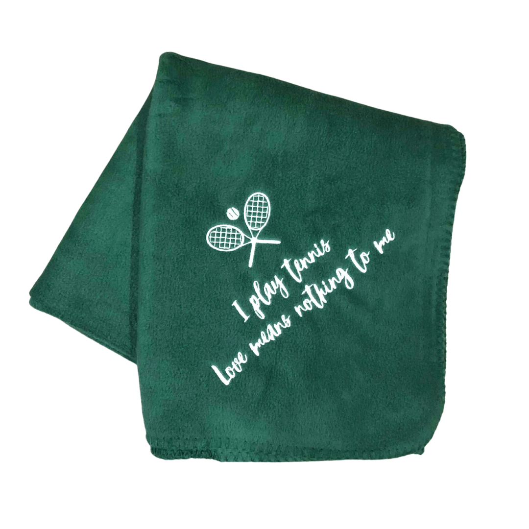 Tennis Blanket, Choice of Colors Sporty Girl Accessories