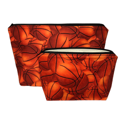 basketball makeup bag set
