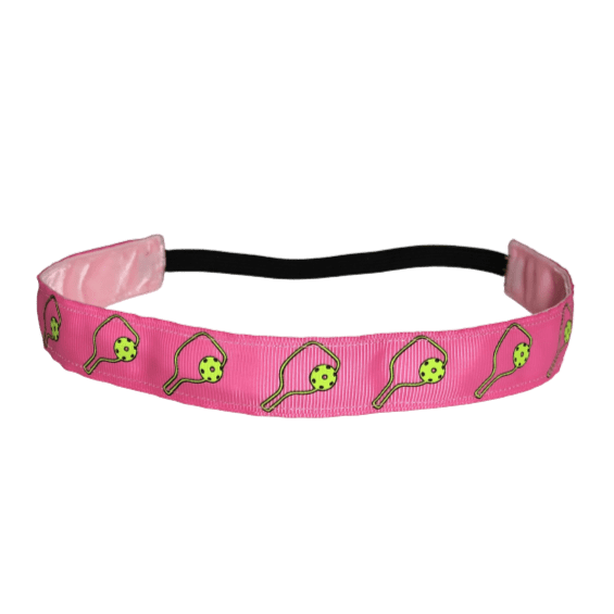 pink pickleball headband