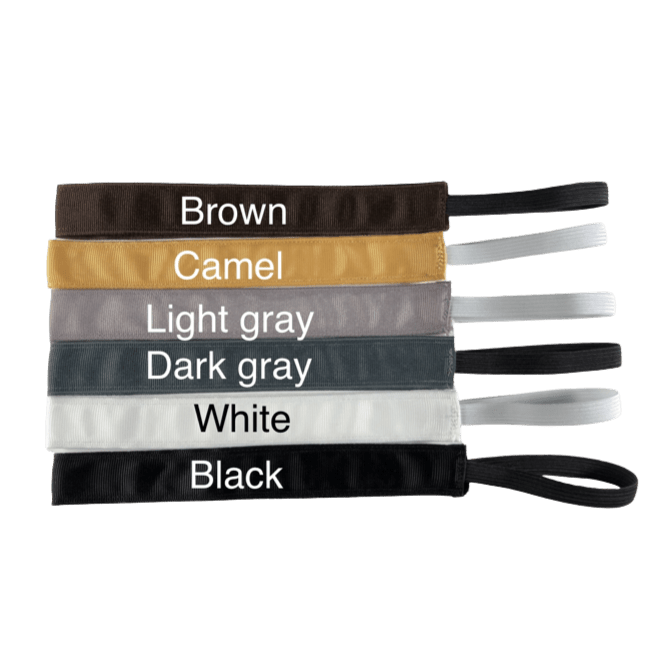 neutral colors of solid headbands