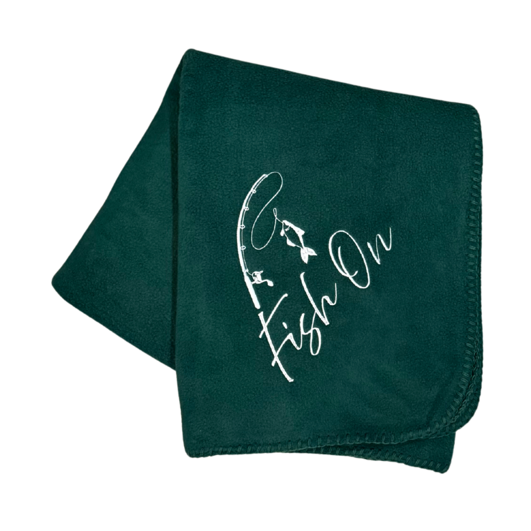 Fishing Blanket in Your Choice of Colors