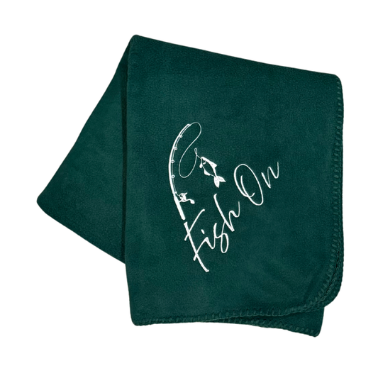 Fishing Blanket in Your Choice of Colors