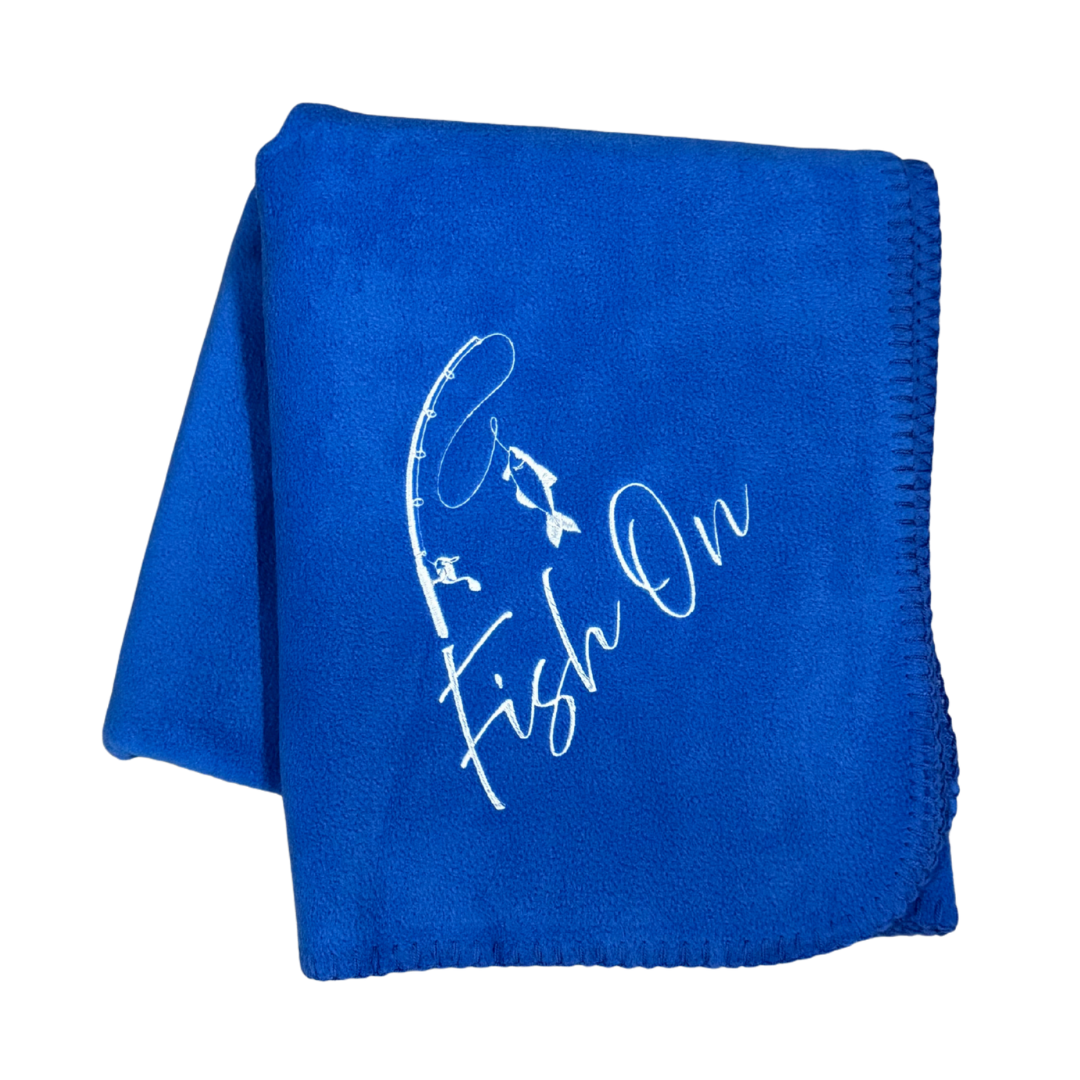 Fishing Blanket in Your Choice of Colors