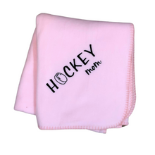 Load image into Gallery viewer, pink hockey mom blanket
