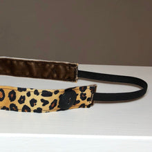 Load image into Gallery viewer, cheetah print headbands with buttons
