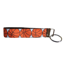 Load image into Gallery viewer, basketball keychain wristlet
