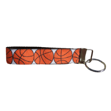 basketball keychain wristlet