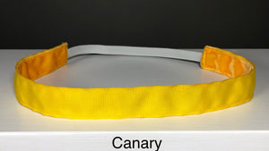 canary yellow headband