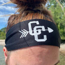 Load image into Gallery viewer, Cross Country Headband that Ties in the Back
