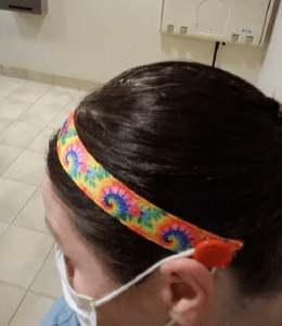 Button headband