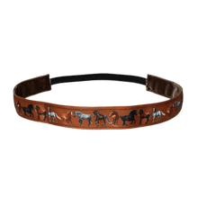 Load image into Gallery viewer, Brown Horse Headband
