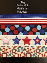 Load image into Gallery viewer, pattern chart for fourth of july headbands
