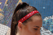 Load image into Gallery viewer, sport girl accessories red lacrosse headband
