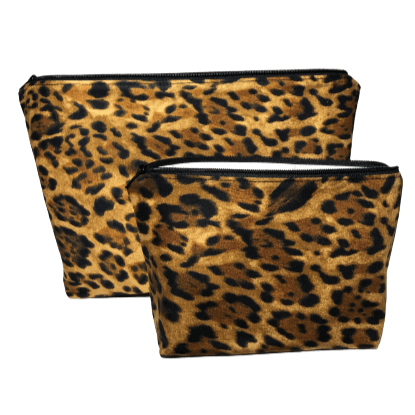 Sporty Girl Accessories Makeup Bags Small Makeup Bag Animal Print Cosmetic Bag