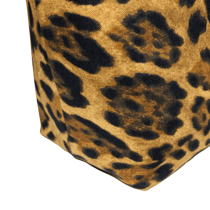 leopard makeup bag