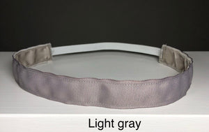 light gray headband