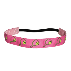 pink pickleball headband