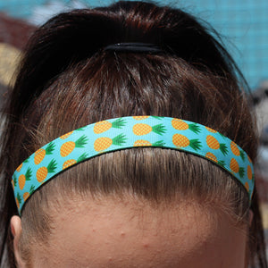 Blue Pineapple Headbands