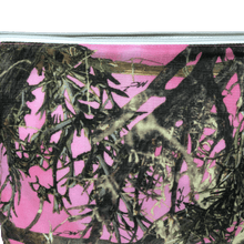 Load image into Gallery viewer, pink camo fabric zippered bag
