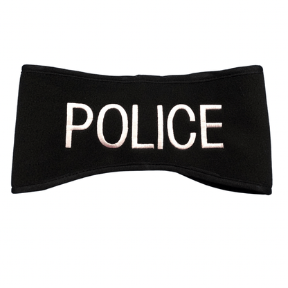 Sporty Girl Accessories black fleece police headband ear warmer