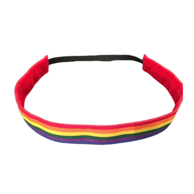 nonslip rainbow headband