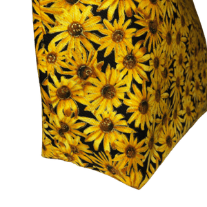 Sunflower Makeup Bags, Choice of Size
