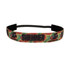 Load image into Gallery viewer, tie dye swimming headband
