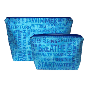 Swimming Makeup Bags, Swim Team Gifts