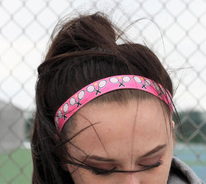 pink tennis headbands