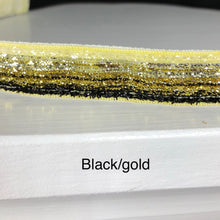 Load image into Gallery viewer, thin gold glitter headband
