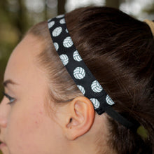 Load image into Gallery viewer, black volleyball headband

