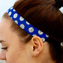 Load image into Gallery viewer, blue volleyball headband
