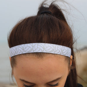 volleyball headband glitter