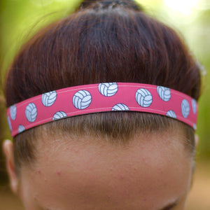 pink volleyball headband