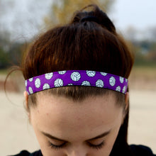 Load image into Gallery viewer, purple volleyball headband
