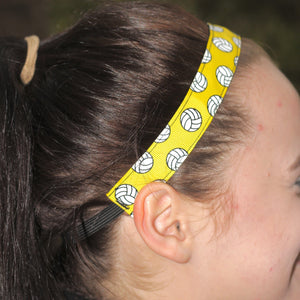 yellow volleyball headband
