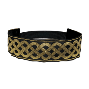 Wide Headbands with Celtic Knot, Choice of Size & Color