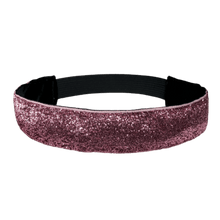 Load image into Gallery viewer, wide pink glitter headband
